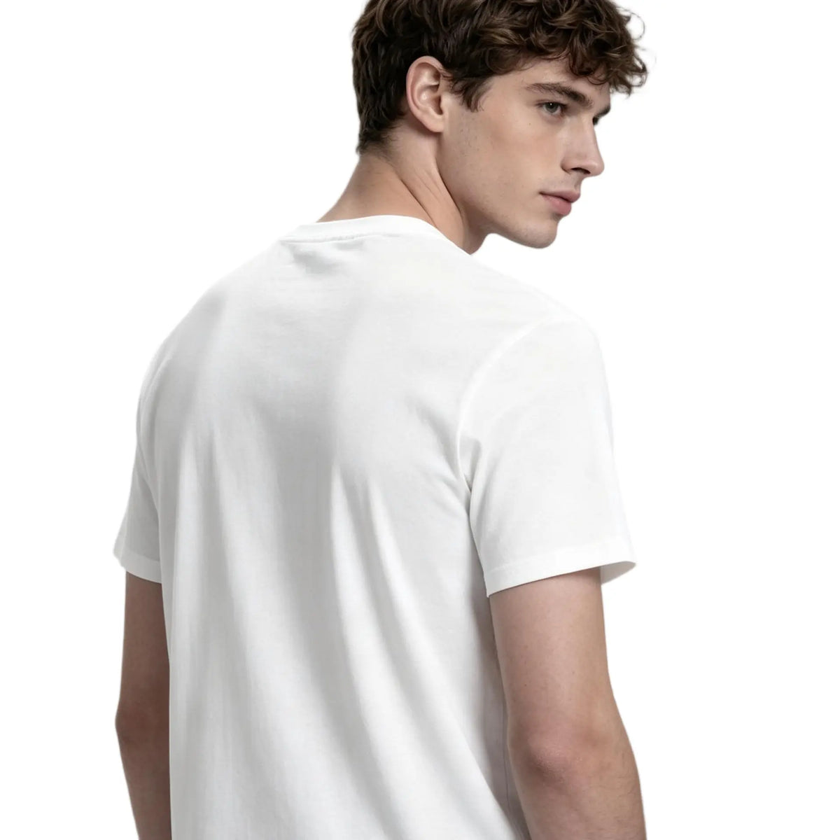 Faith-Based Graphic Tee, Unisex Cotton T-Shirt, Graffiti-Style Dual-Side Bible Quote Print, Edgy Aesthetic Tops For Gatherings & Casual Daily Moments.