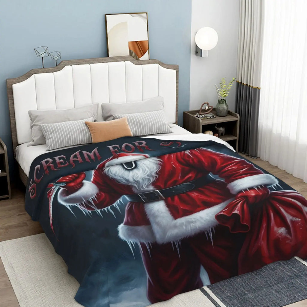 Halloween-M Blanket All Season Sofa Bedroom Chairs Dorm Couch Camping Soft Warm Cozy Bed Fleece Throw Gift for Men Women Boy Girl