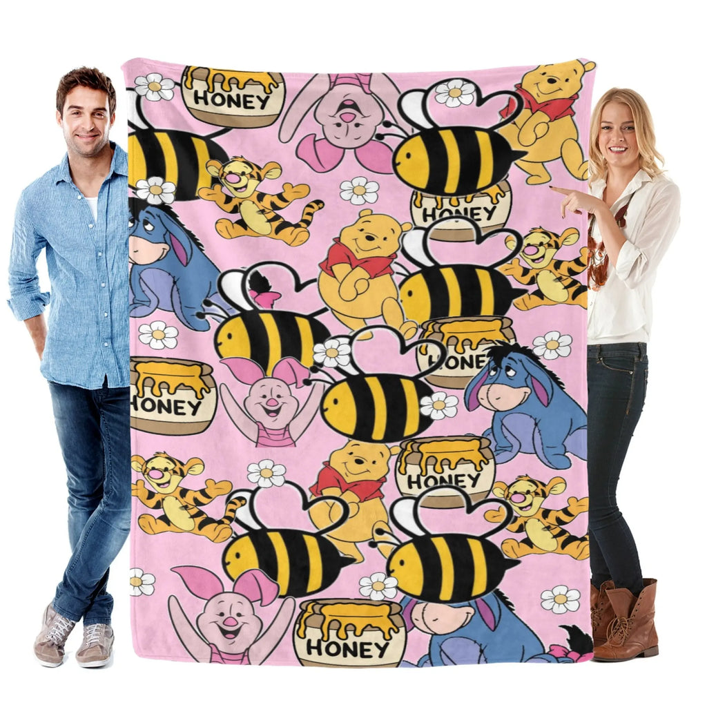 Disney 60"&80" Blanket Textiles & Soft Furnishings Bedding and Linens Throw
