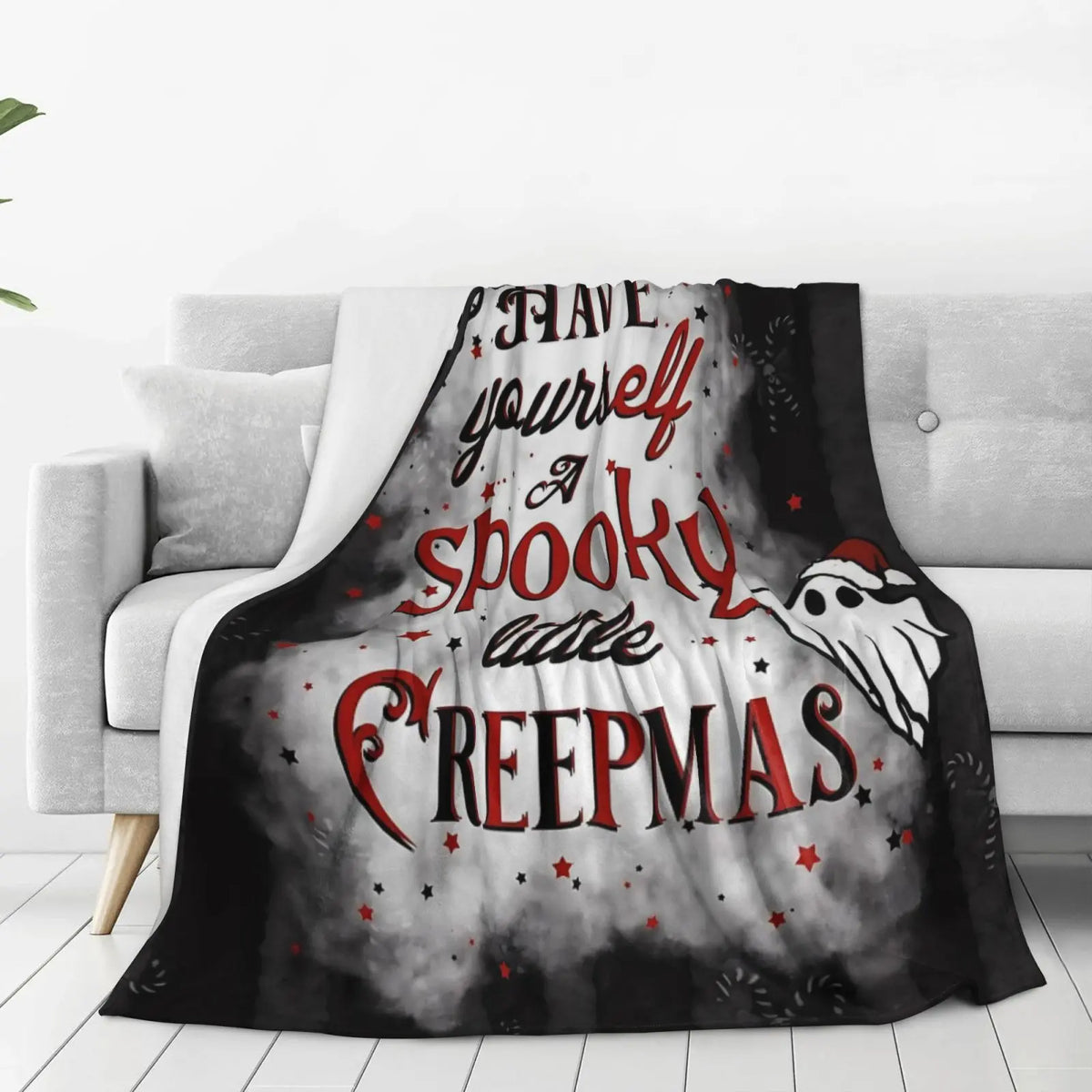 Halloween-M Blanket All Season Sofa Bedroom Chairs Dorm Couch Camping Soft Warm Cozy Bed Fleece Throw Gift for Men Women Boy Girl